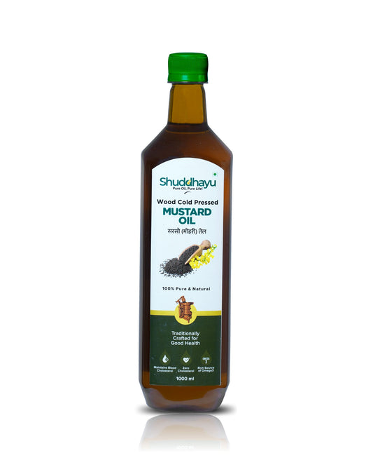 Wood Cold Pressed Mustard Oil