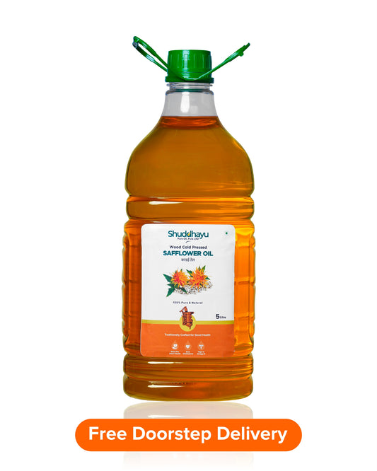 Wood Cold Pressed Kardai (Safflower) Oil